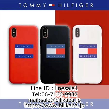 トミー  tommy iPhonexシリーズ 簡潔で欧米型男女兼用スマホケース