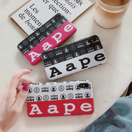 AAPE エーエイプ iphone11 xsmaxケース ストリート