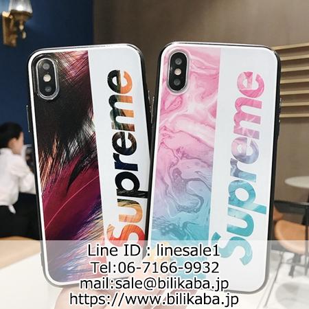 熱帯風落書き supreme iphone11カバー