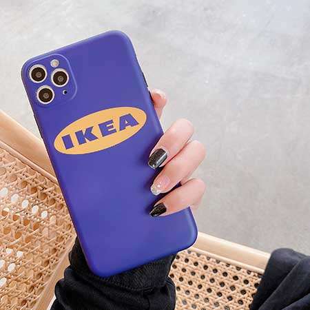 アイフォン11pro maxケース IKEA ロゴプリント