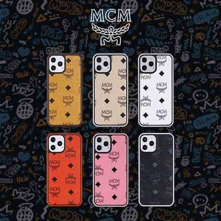 MCM iphone12promax/12mini ブリティッシュスタイル カバー