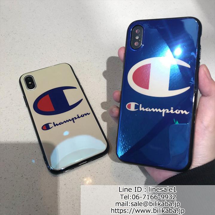 iphone8plusフルカバー チャンピオン 耐衝撃