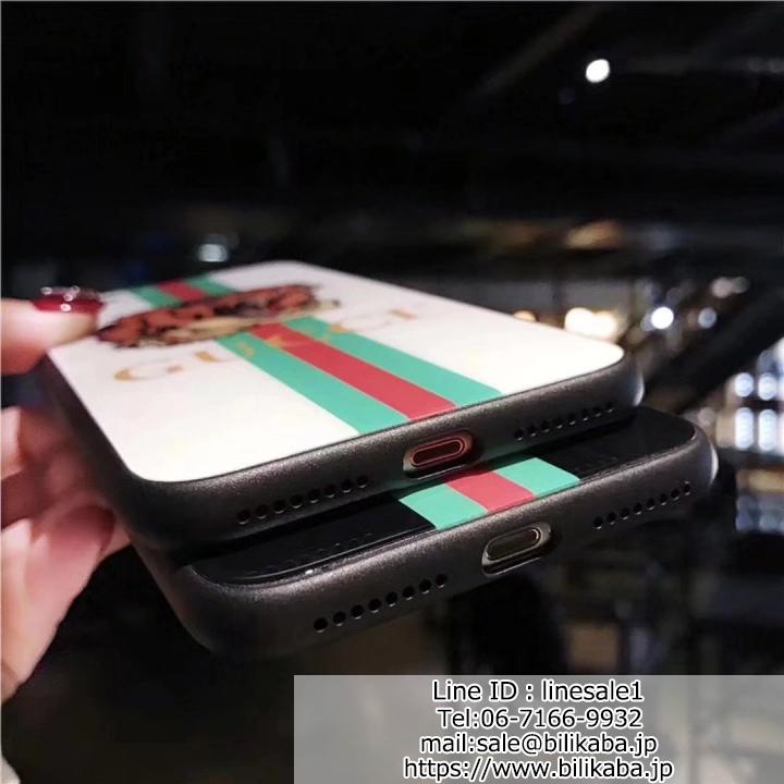 グッチ iphoneXケース 個性タイガー