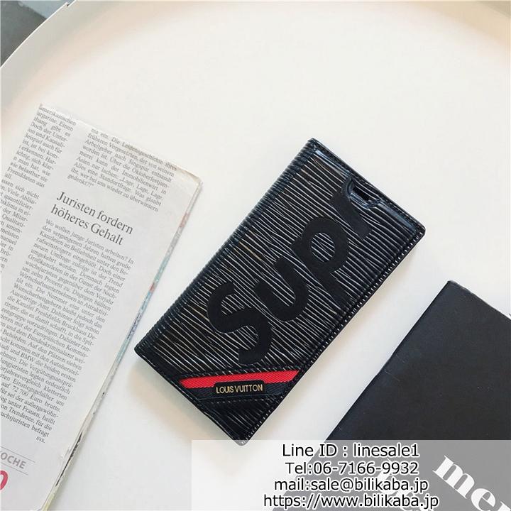 シュプリーム iphone8plusケース 手帳型