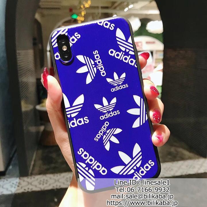 adidas iphone8plusペアケース 運動風
