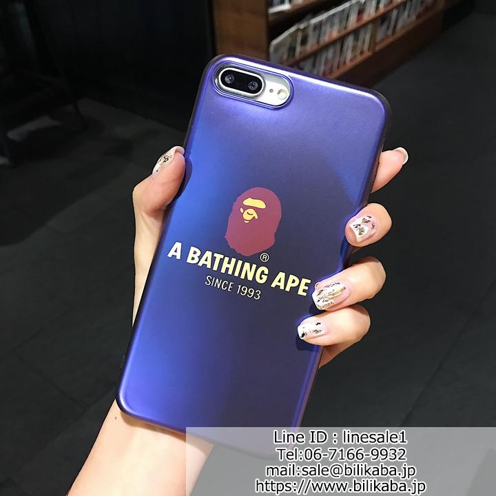 A BATHING APE　iphoneXS MAXカバー シンプル