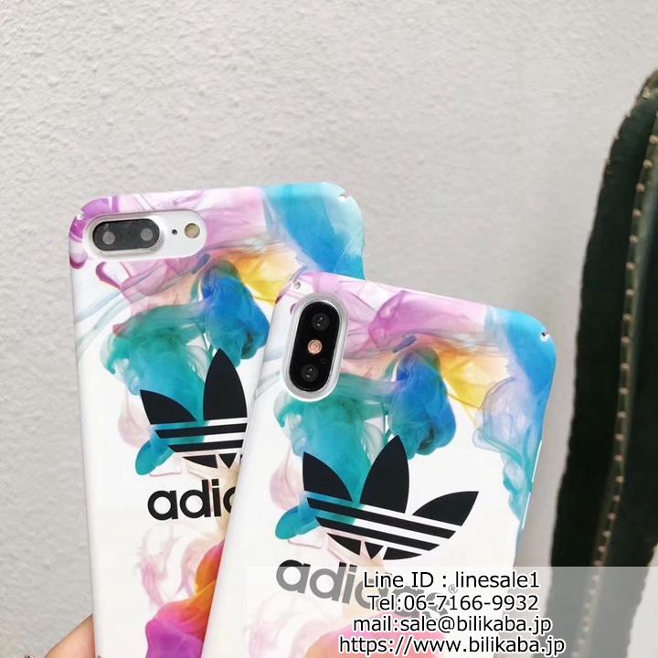 adidas iphone8plusケース 多彩