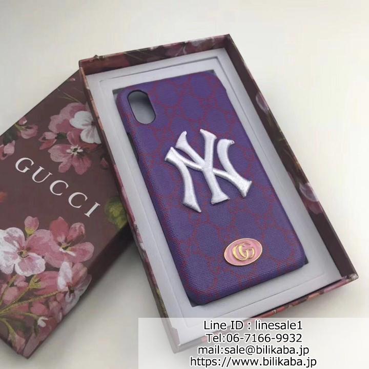 GUCCI NY iphone8/7plusケース 男女兼用