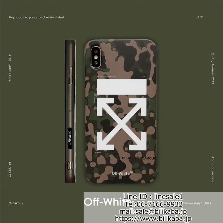 OFF WHITE 迷彩 iPhoneXS XR ケース