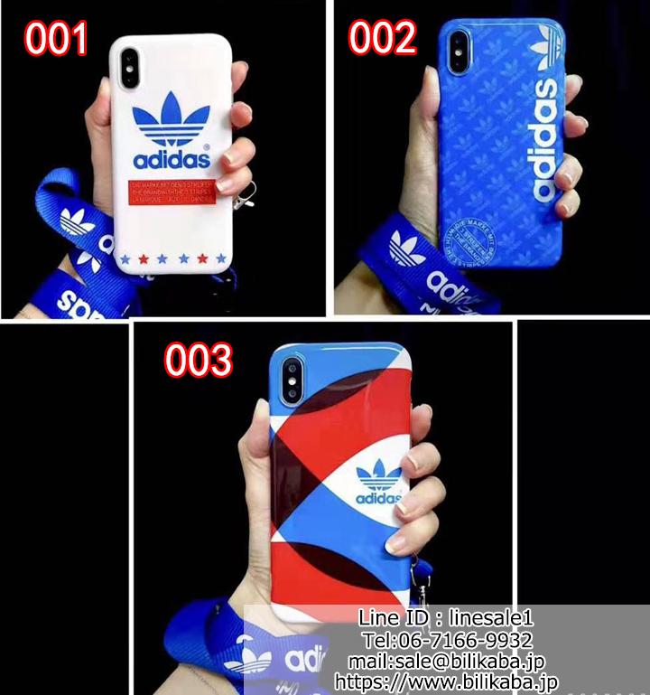 三つ葉ロゴ Adidas iPhone11 Pro マックスケース