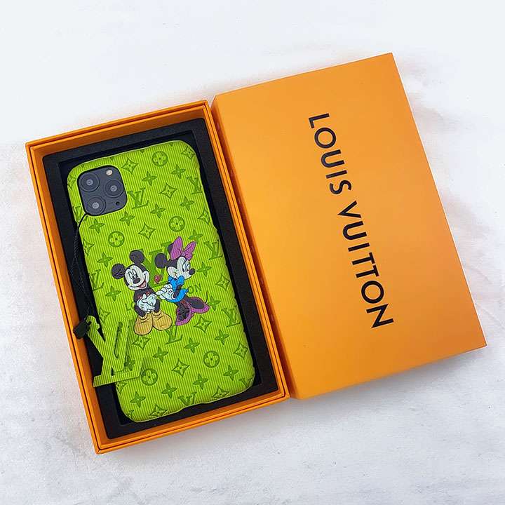 ルイヴィトン iPhone12Pro ケース ミッキー 可愛い ディズニー iphone12保護ケース お洒落 ブランド アイホン12miniケース Galaxy ケース