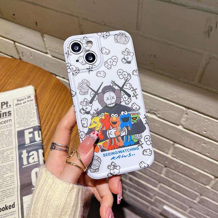 創意デザイン iPhone 12promax/12 mini	 kaws スマホケース