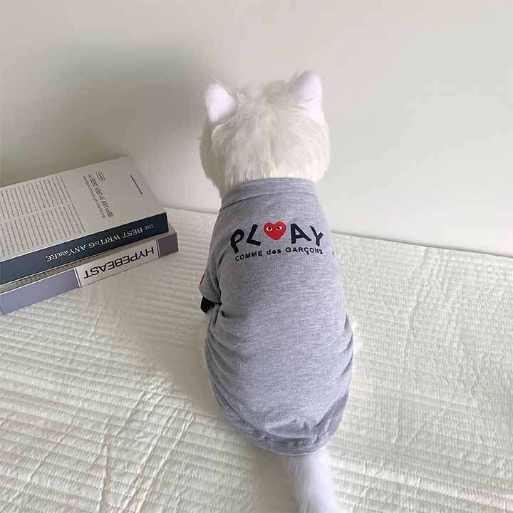 猫と犬 Tシャツ