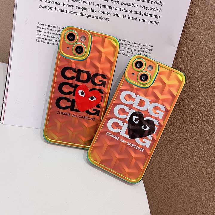 Comme des Garçons iPhone 12 mini/12 pro max3D立体携帯ケース