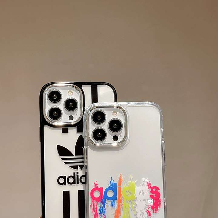 iphone 14 ケース 高校生 adidas風