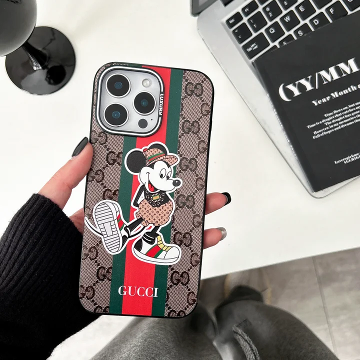 イタズラ風 ブランド グッチ アイフォーン14plus スマホケース 