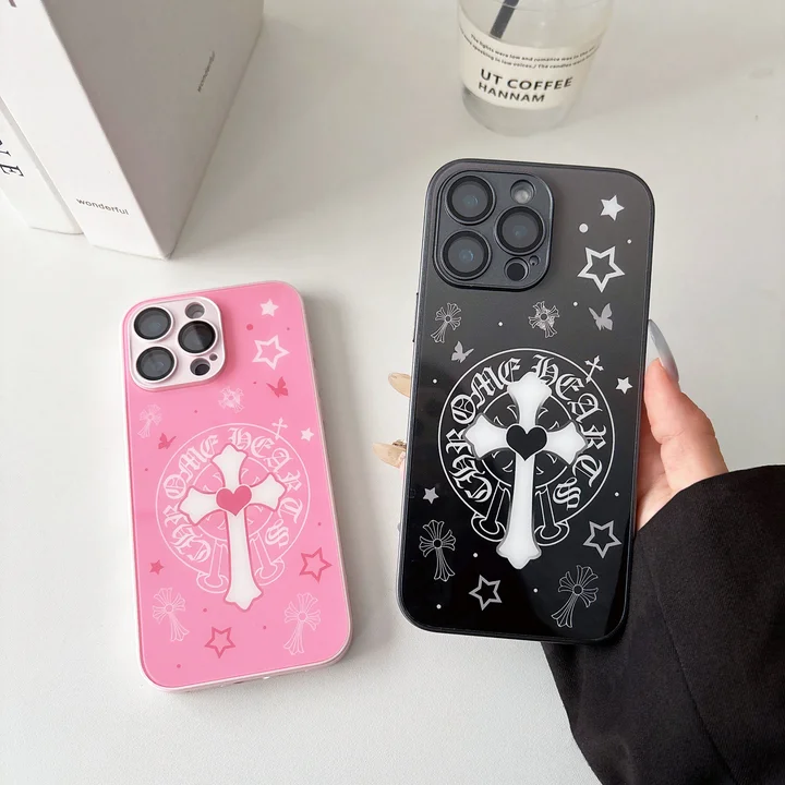 chrome hearts クロームハーツ iphone 16pro max ケース  ストライプ柄