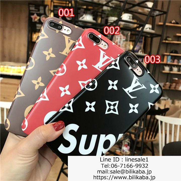 supreme lv iphoneケース supreme lv iphone8ケース