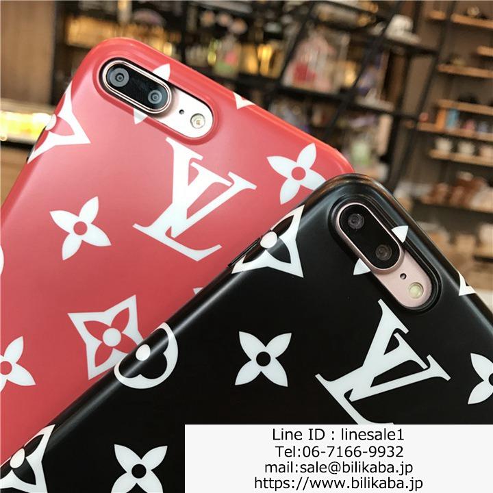 LV SUPREME iphone7 plusケース カップル用 LV SUPREME iphone7 plusケース カップル用