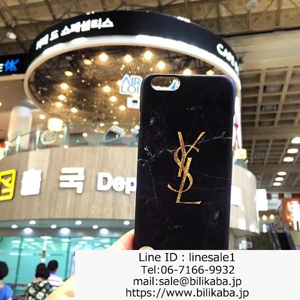 ysl iphone8ケース 大理石柄