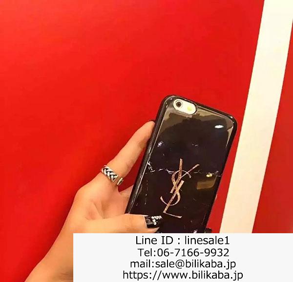 ysl iphone8ケース 大理石紋