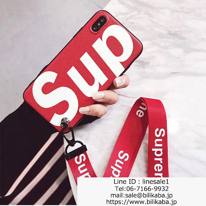 supreme iphone8plusケース カップル用